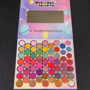 59 Color Eyeshadow Palette - Vibrant Multicolor